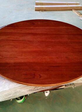 大圆桌家面用实木WBO酒饭店圆桌席酒桌折叠圆形餐桌带旋转盘圆店