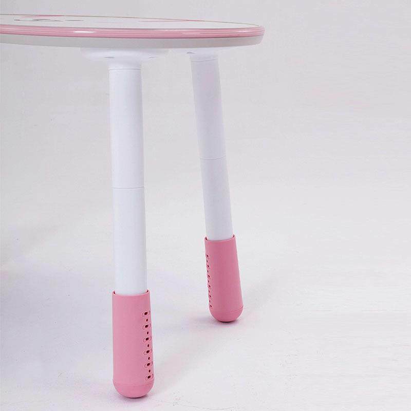 桌#S-儿童花生可www10160升降桌腿宝宝小调桌增高杆调节杆加高桌