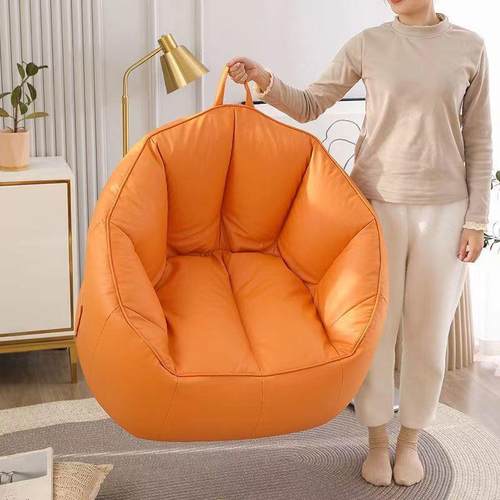懒人沙榻榻米单人户小型人窝豆袋卧发室房VTB间椅子阳台休闲沙躺