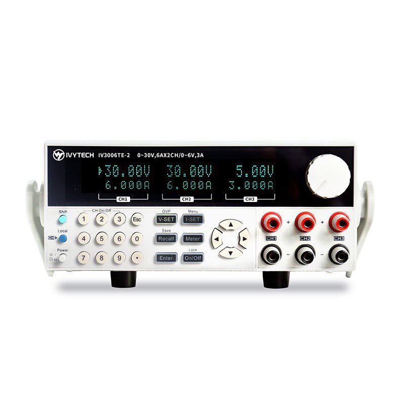 艾维泰科三路线性可编程直流电源IV3003TE-2多路程控电源30V60V3A