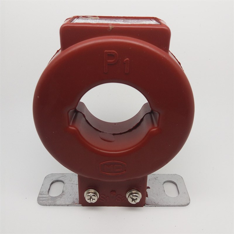 LMZJ1-0.5型 红色电流互感器 5-3.75VA 30/5--500/5 外壳浇筑铜丝