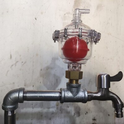 进口材质农村冬天自来水防冻神器自动吸气阀排气阀四分口径4分口