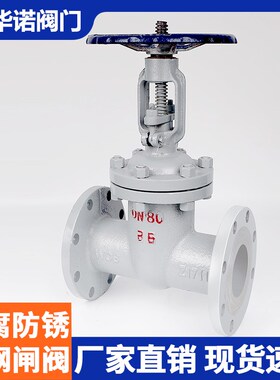 铸钢法兰闸阀Z41H电站40C64100C锻钢不锈钢高温高压手动阀门