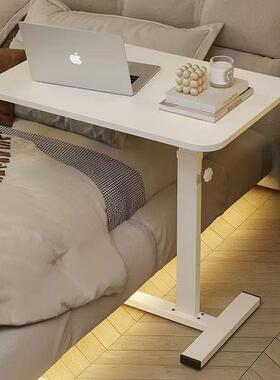 多功能物架宿舍升27702降电脑床上桌折叠式小桌子搁板床置边电置
