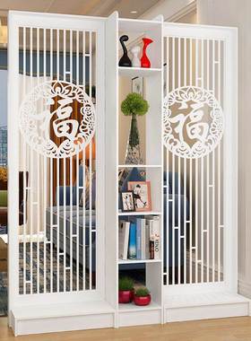 现代中式简约具尚屏风34118隔断客厅卧餐厅镂时空花家座屏玄关隔