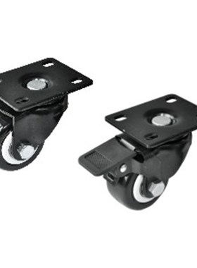 JHE怡合达CKJ01脚轮PA UA聚氨酯CKK01D50/02D40/D100/D125/JHEB