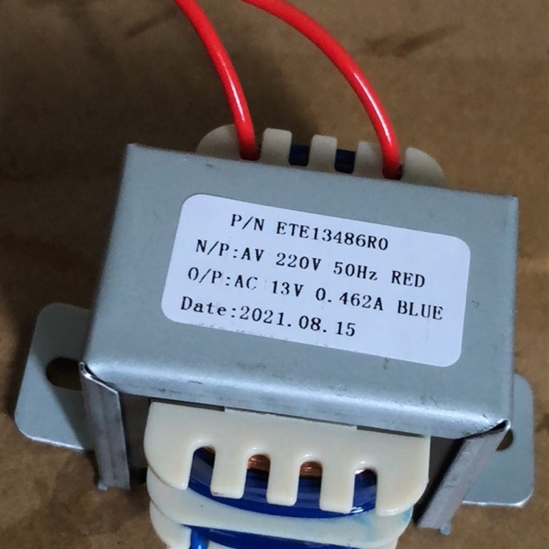 电源变压器 ETE13486RO AC220V转AC13V0.462A 卷闸门变压器12128