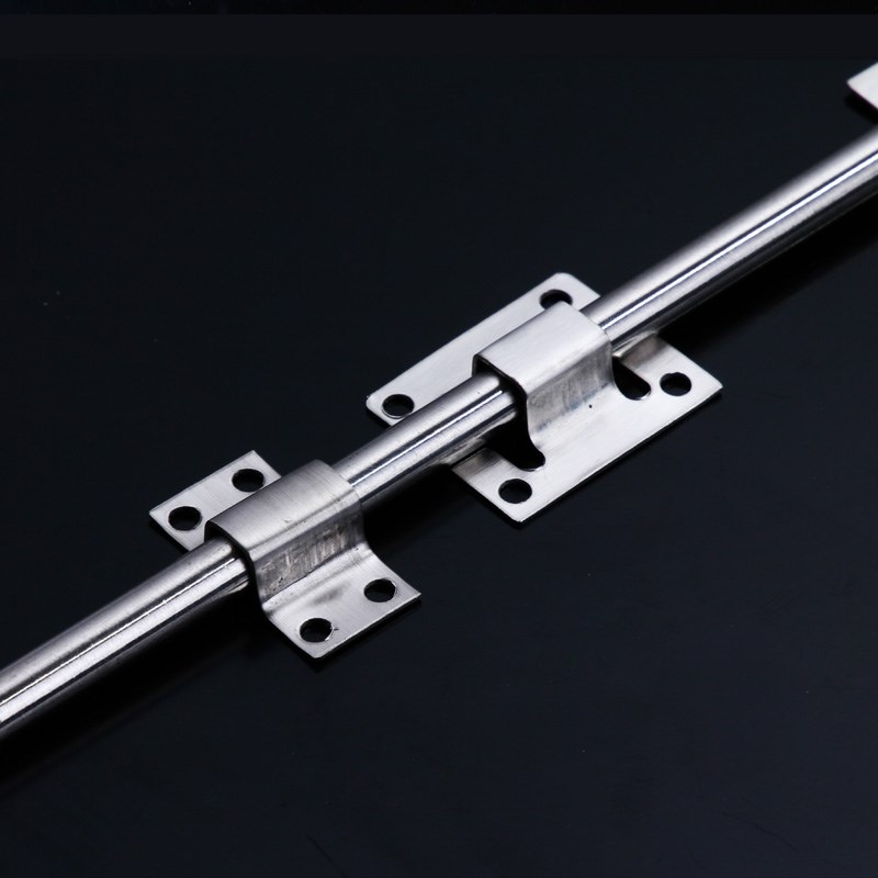 加厚精品实芯弯头不锈钢方插销 木门防盗门大门双头插门窗天地插