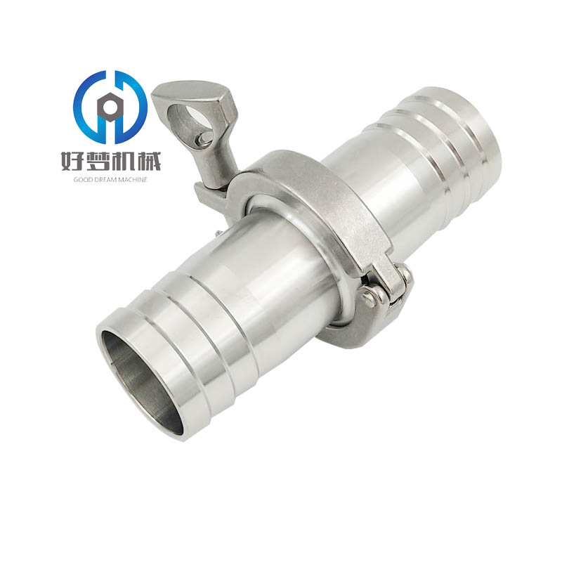 卫生级快装皮管接头套装/304不锈钢快接宝塔整套/1卡箍2皮管1垫片