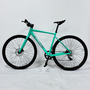美涵达P8砾石公路自行车单盘8速油碟桶轴瓜车通勤长途骑行旅行
