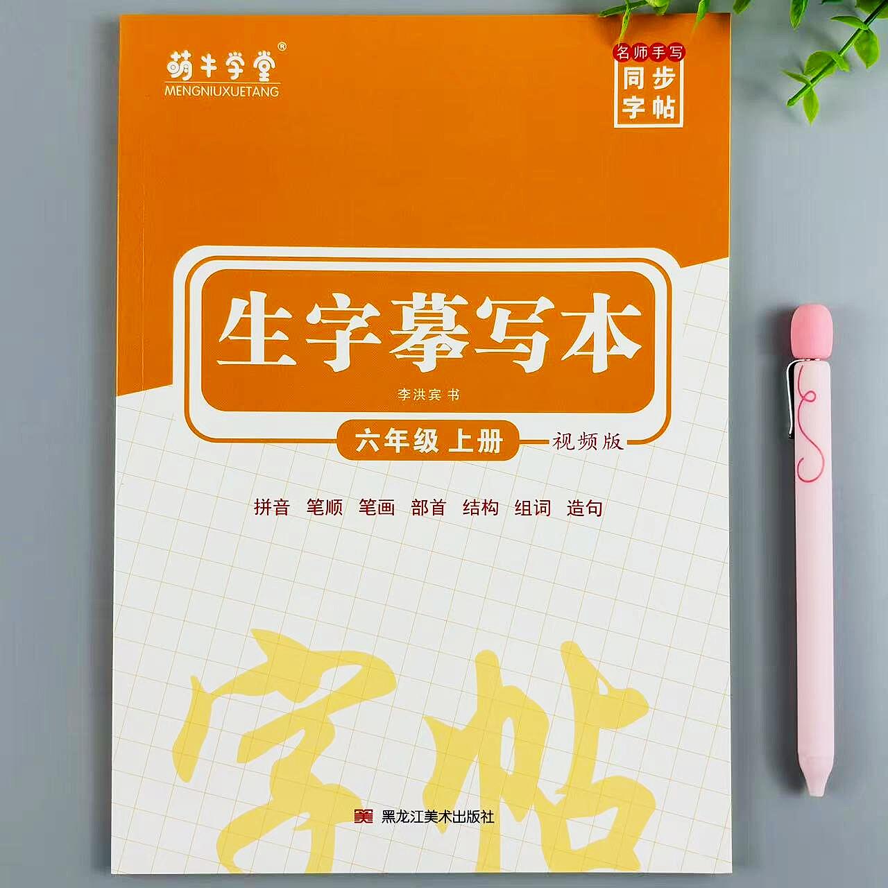 语文生字摹写本人教版