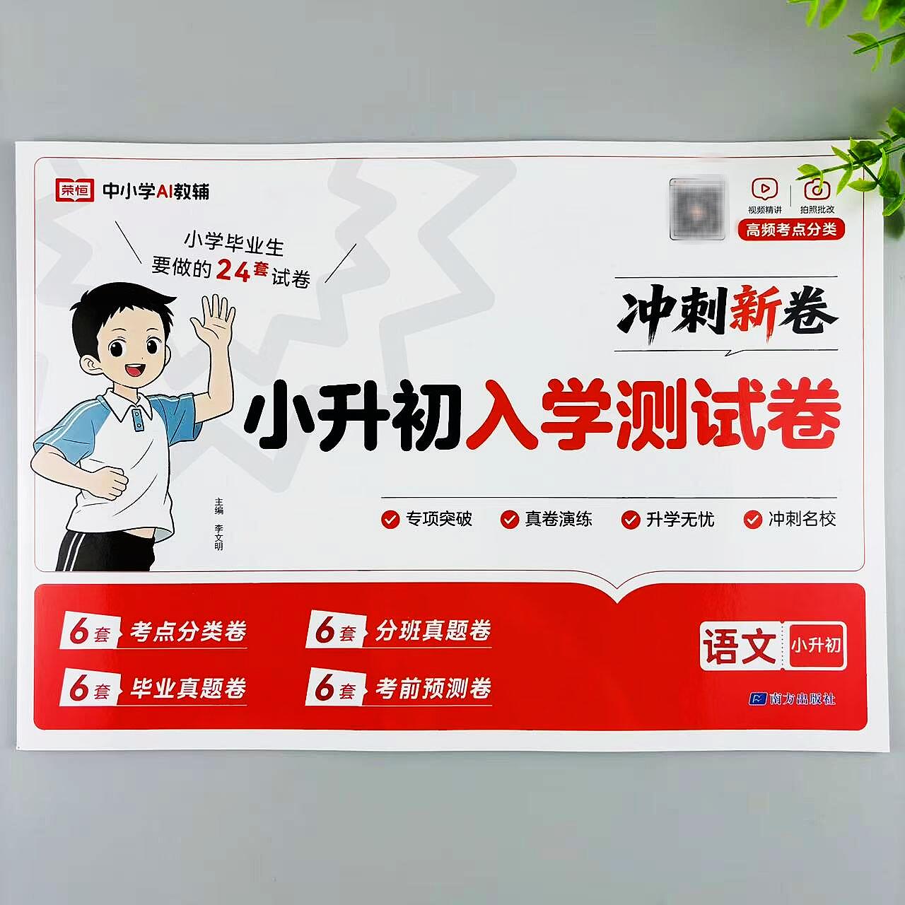 小升初入学测试卷语文