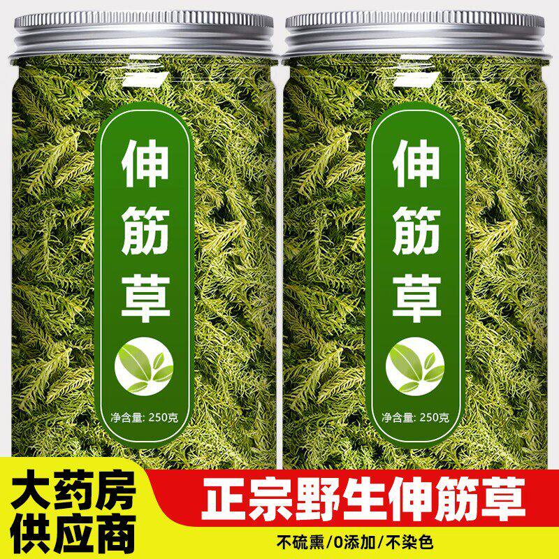 伸筋草500g250g100g正品另售搭配透骨草泡脚中药材新货