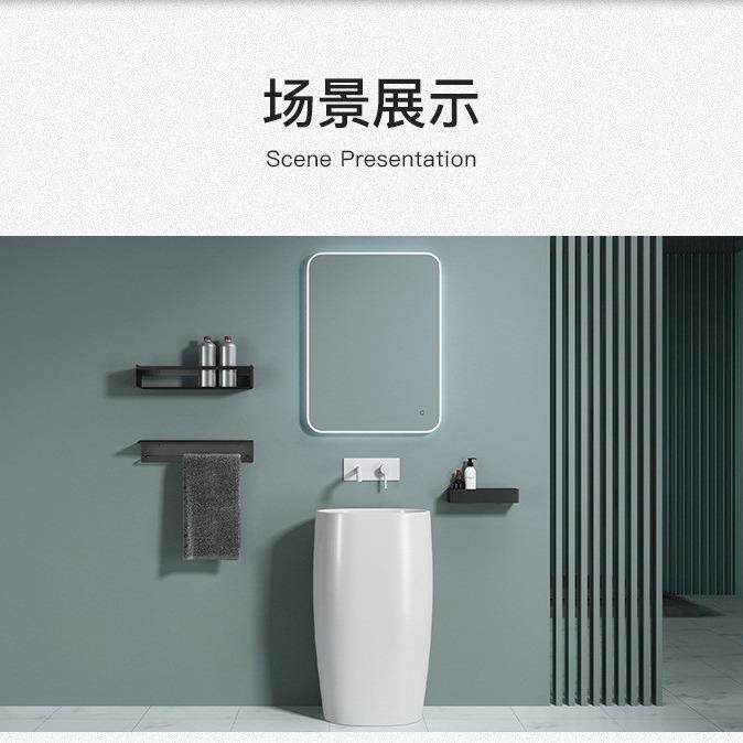 不锈钢浴室淋浴房五金挂件卫生间纸巾架毛巾架置物架