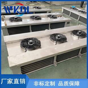 冷库双出风冷风机水果保鲜催熟库吊顶式水冲霜全不锈钢冷风机