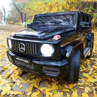 萨玛特7188奔驰G65儿童电动汽车四轮越野遥控可坐人四驱玩具童车
