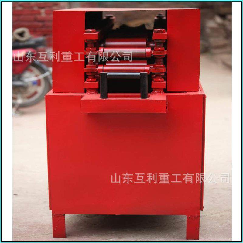 不锈钢波纹管压扁机100型扁管机椭圆金属螺旋管压管机