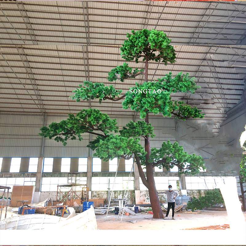 广州景观仿真树  园林造景绿植尺寸可定 仿真假松树供应