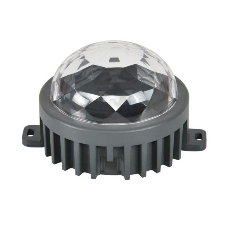 LED点光源120MM4W全彩RGB外控DMX512装饰点缀灯星星灯