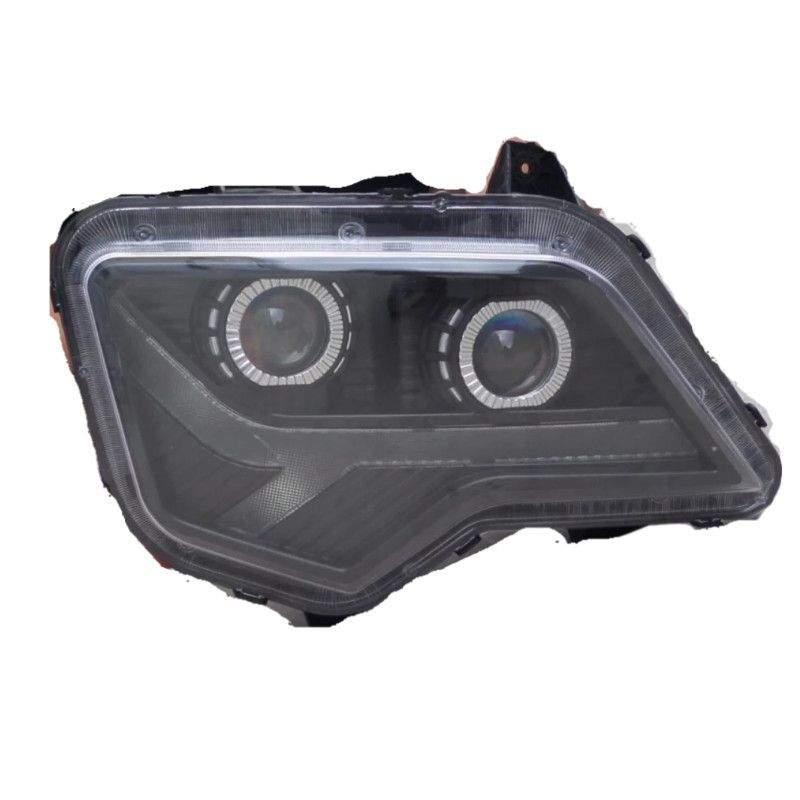适用江淮格尔发K5W/K5全LED大灯总成改装件 高亮聚光双透镜带流水