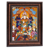 裱保护性可逆艺术展示框 饰装 迪拜挂毯装 裱画框定制高档缅甸地毯装