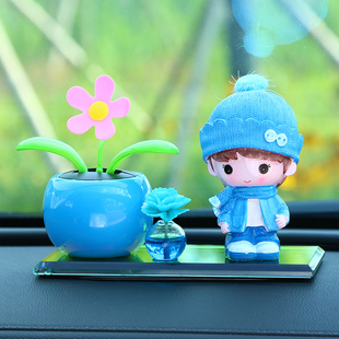 饰品空瓶中控台高档创意 车上车里车内装 轿车摆件汽车香水座式 放