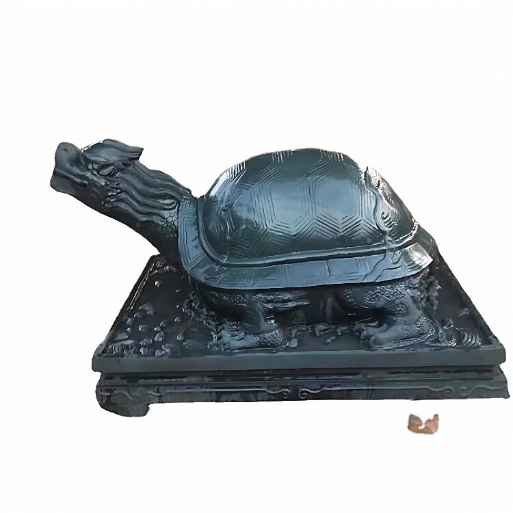玄武铜雕塑铜龙龟雕塑纯铜金钱元宝龙龟母子龟子青龙玄武朱雀