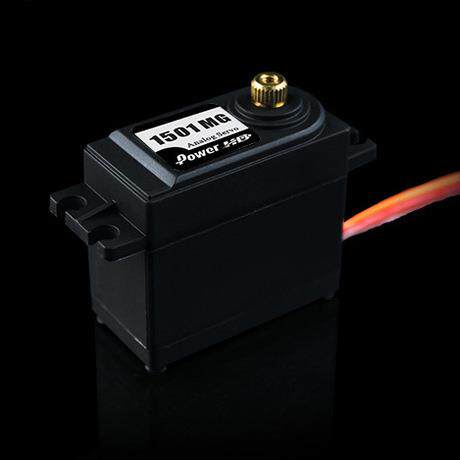 PowerHD1501MG金属齿17KG大扭力舵机适合各类模型车用
