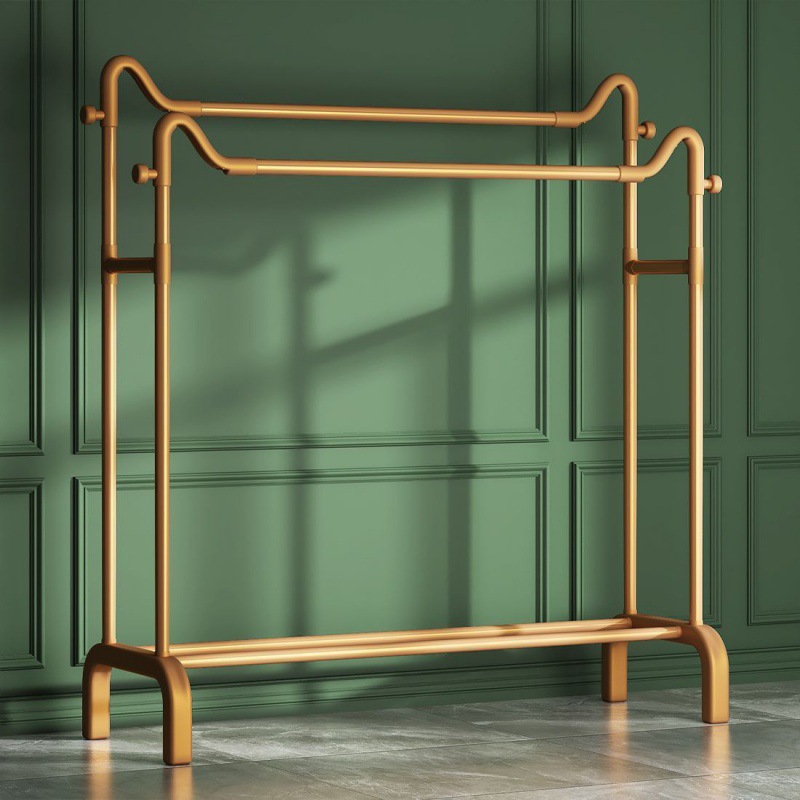 晾衣架落地立式客厅加粗挂衣架家