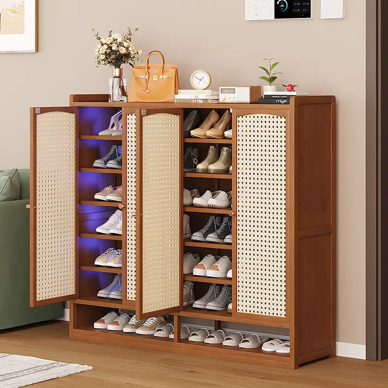 鞋柜家用门口楼道外入户玄关防尘鞋架一件起批宿舍用占地小鞋架子