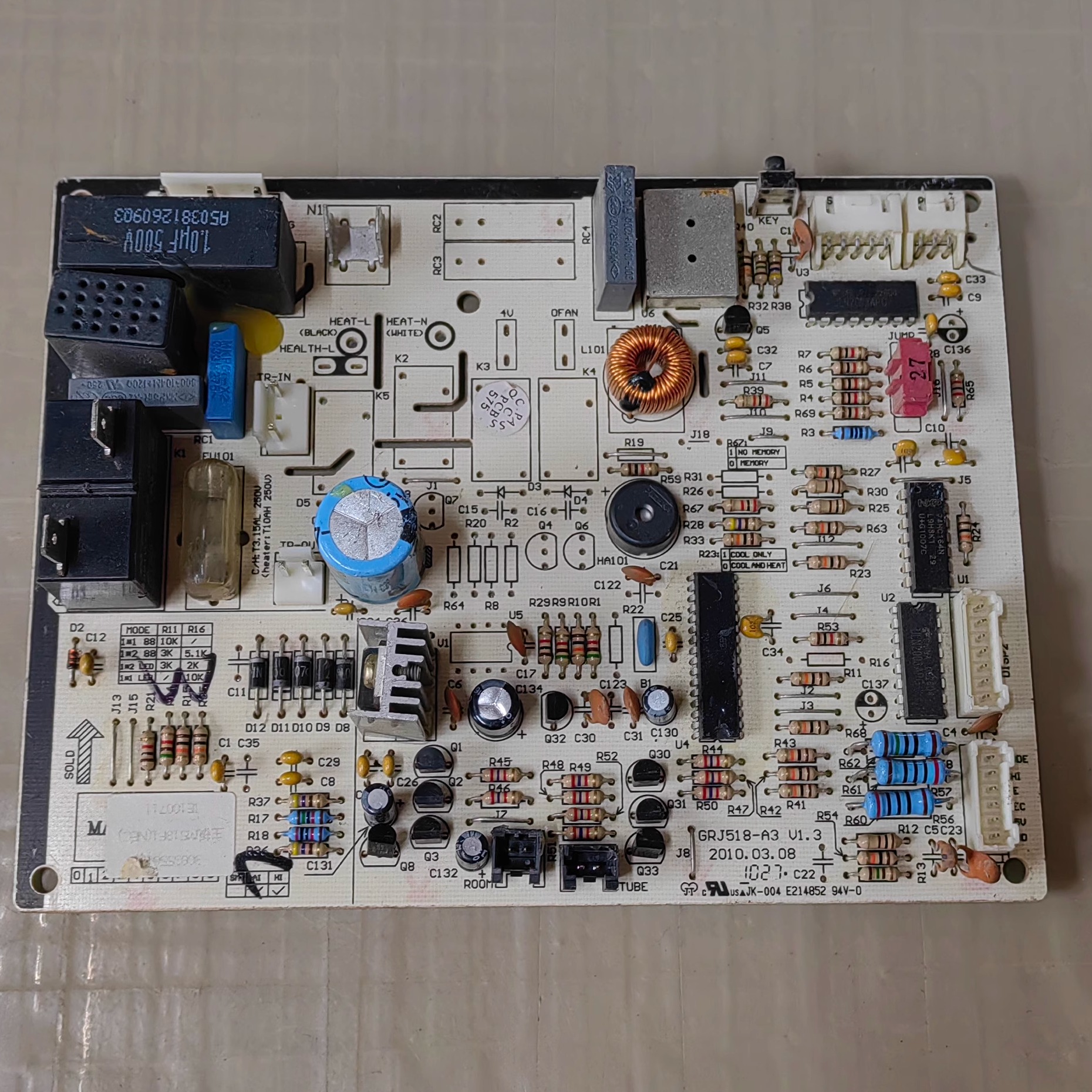 格力空调M518F1单冷主板300355612 300355611 30035561 300355614