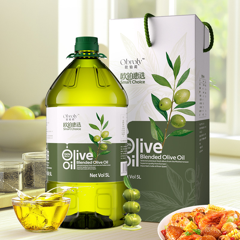 欧铂惠选纯正橄榄油5L