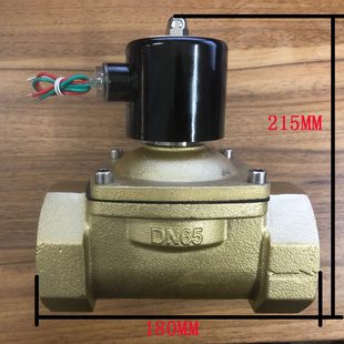 电磁阀 电磁阀2DAC寸65 半2W 650V水阀220阀 24VN气阀开关