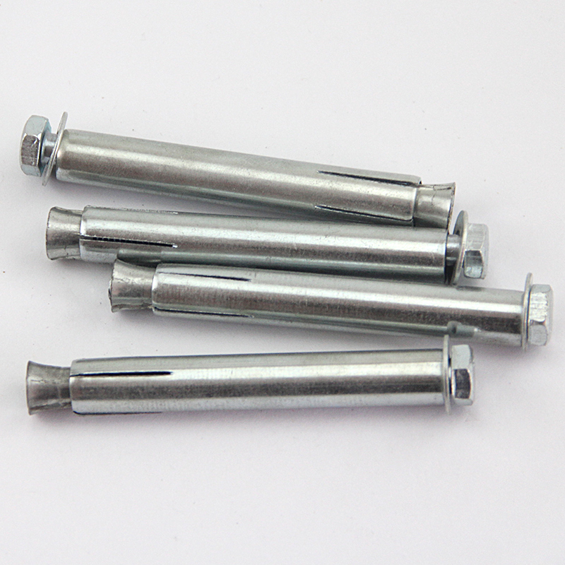 镀锌外六角内膨胀螺丝大全加长拉爆内膨胀外六角膨胀管M6M8YM10M1