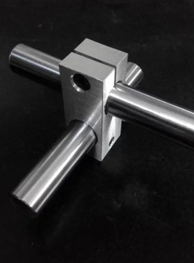 MDKT光轴十字转接头紧固件光轴支架连接块锁紧光轴固定夹RDF02/41