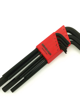 美国波顿平头进口内六角扳手套装内六方螺丝刀12199 12146 12192