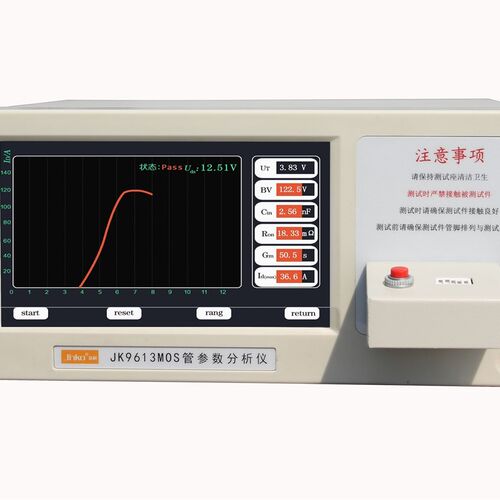金科MOS管参数分析测试仪JK9613可测N沟导P沟导300A测试电流