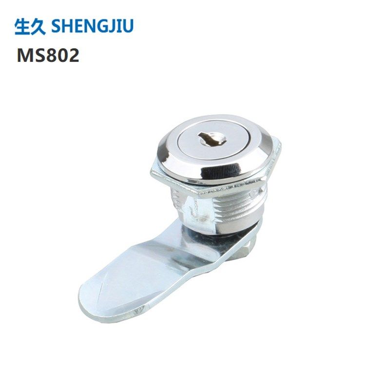 上海生久柜锁SJ正品保证 shengjiu 配电柜柜锁转舌锁圆柱锁 MS802