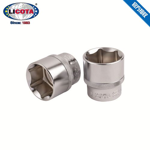 力可达工具1/2系列六角公制套筒N40 汽修机修套筒扳手8-31