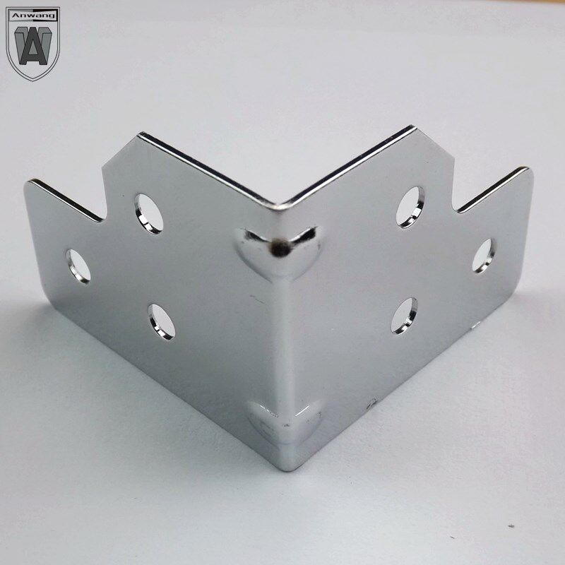 安望036箱包角木箱包条航空箱子L包角护角角码家具包角配件铁五金