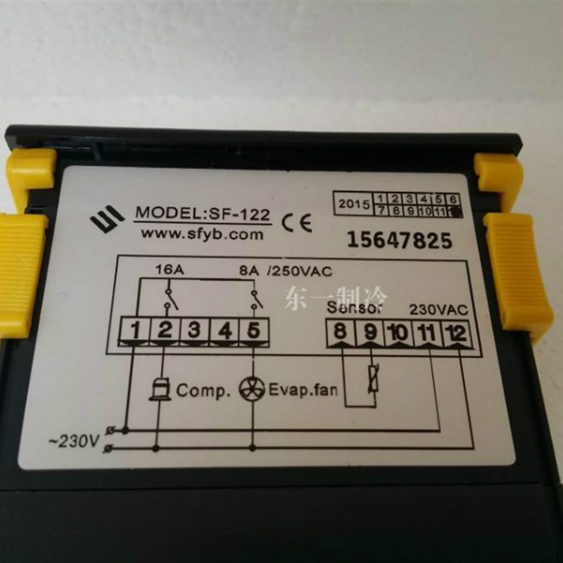 SF-122B 温控器 MODEL:SF-122 温控器 冰柜温控器冰箱雪柜正品保
