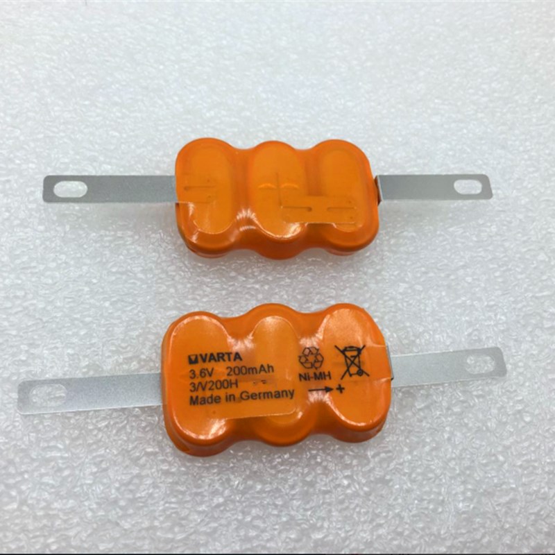 现货400个原装全新德国进口VARTA镍氢 电池3.6V 200mAh(3/V200H)