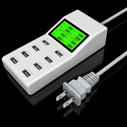 大功率10口USB充电器 8口6口多孔多功能智能5V2A8A充电器插头排插