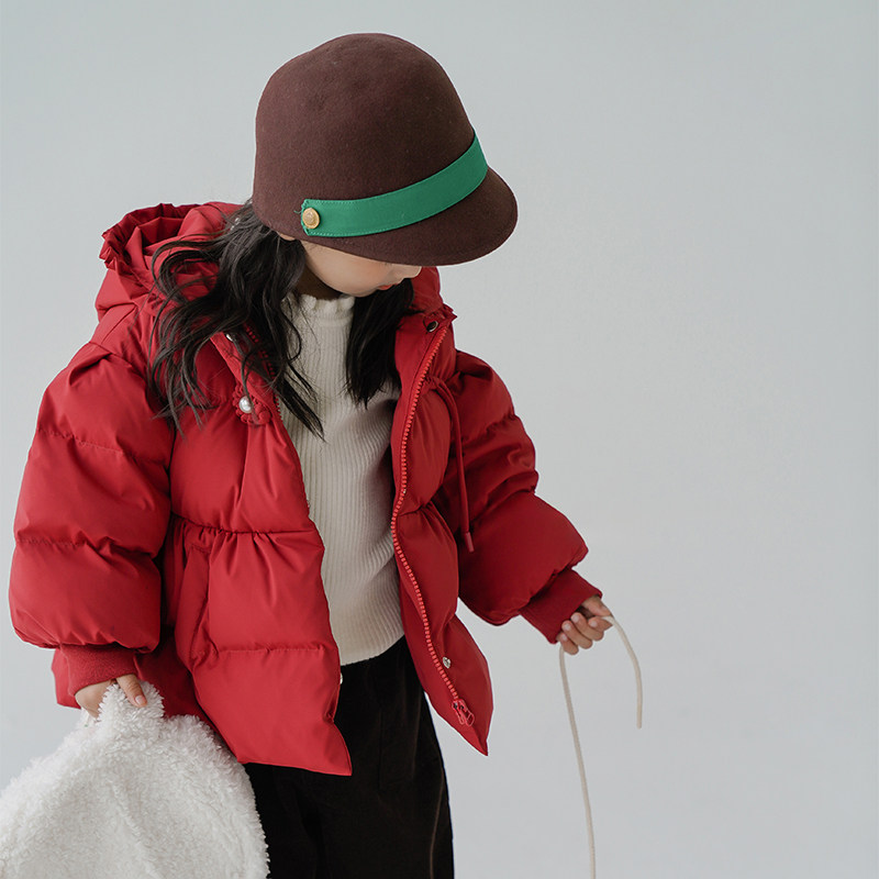 女童中国风羽绒服冬季新款