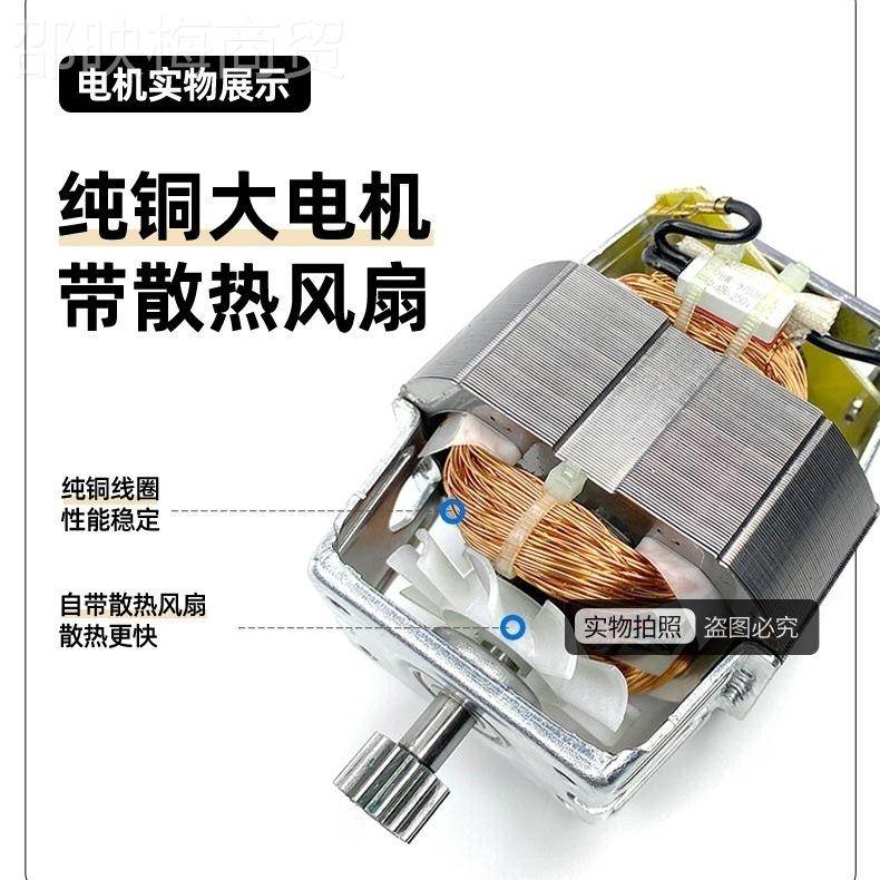 德国ESX品牌理200大功率绞肉机家用0商用多功能料和面辣椒蒜瓦姜