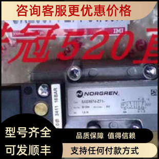 33N诺冠电磁阀SXE9675 Z50 诺冠气动 19J A50 议价SXE9675