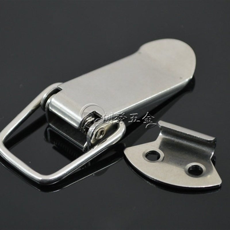 304不锈钢箱包扣弹簧卡扣工具箱扣 工业搭扣航空箱扣沙发连接拉扣