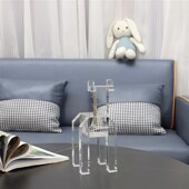 现代简约水晶自行车摆件客厅饭厅卧室玄关办公室样板房家居装 饰品