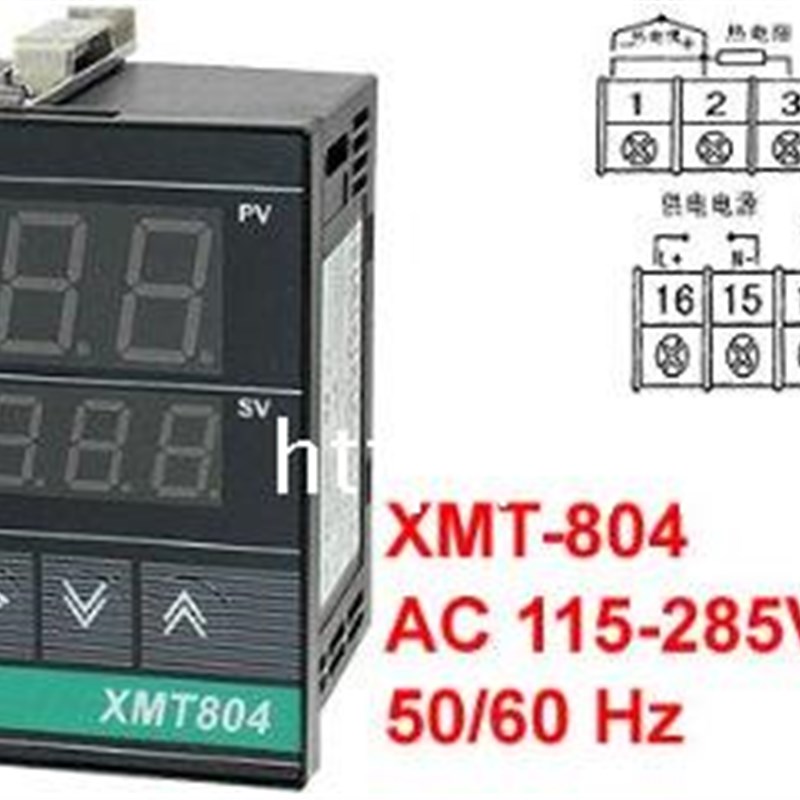 智能温控仪XMT-804智能PID温控仪 万能输入 温度控制器 96*96mm