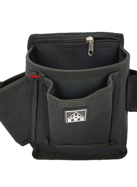 宏润达黑色锂电钻工具包装修用耐磨腰包彩钢瓦腰兜工作包包钉子袋